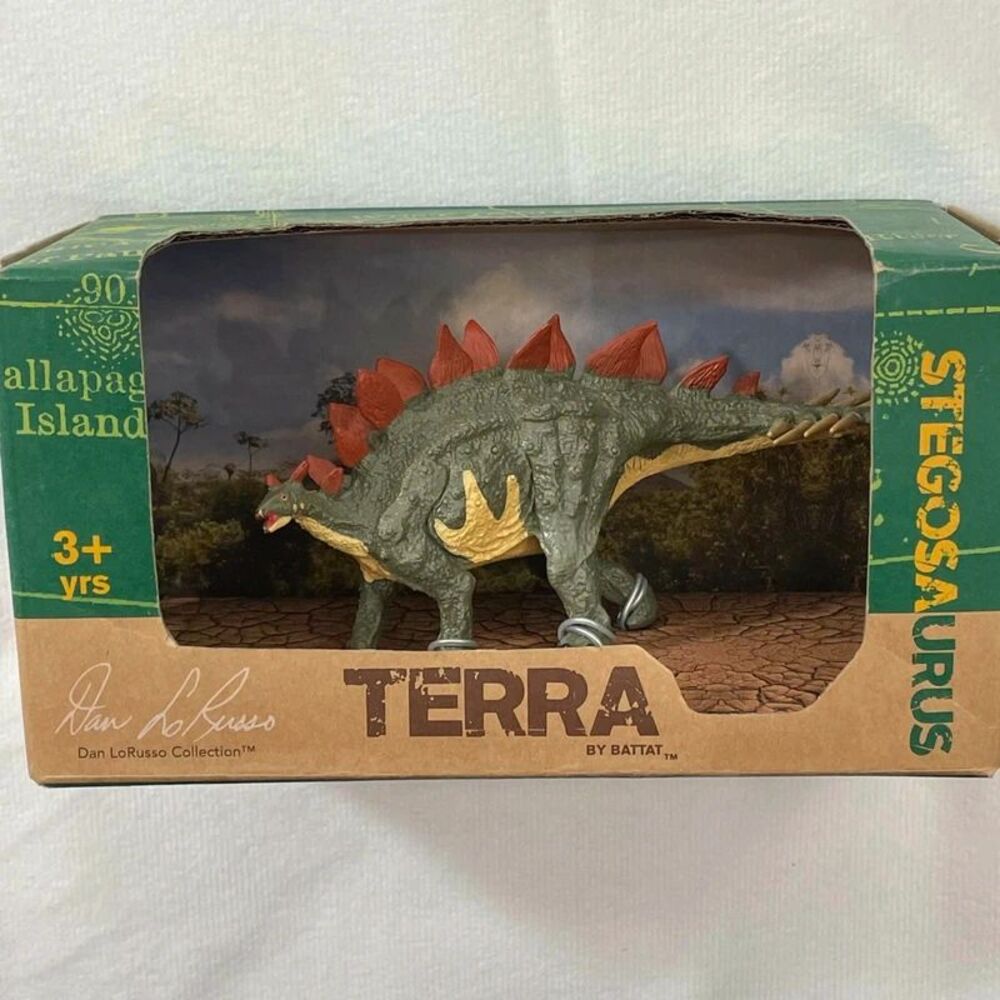Stegosaurus Dinosaur Figurine / Toy - Ages: 3+ years Terra by Battat